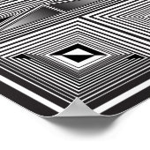 Optik durch Formen Poster (Ecke)