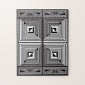 Optik durch Formen Puzzle (Vertikal)