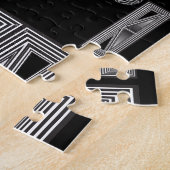 Optik durch Formen Puzzle (Seite)
