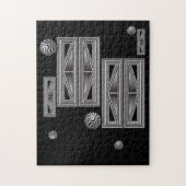 Optik durch Formen Puzzle (Vertikal)