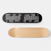 Optik durch Formen Skateboard (Horizontal)