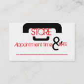 OPTIK TERMINKARTE (Rückseite)