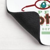 Optiker--Augendiagramm Geschenke Mousepad (Ecke)