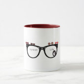 Optiker-Dame Tasse (Zentrum)