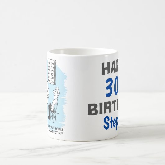 Optiker, der einen Augentest durchführt Kaffeetasse (Mittel)