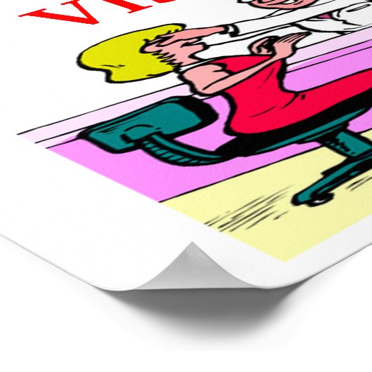 Optiker Poster (Ecke)