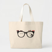 Optiker-Tasche Jumbo Stoffbeutel (Vorne)