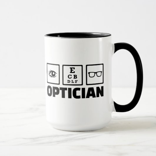 Optiker Tasse (Rechts)