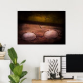 Optiker - Was für ein Spektakel Poster (Heimbüro)
