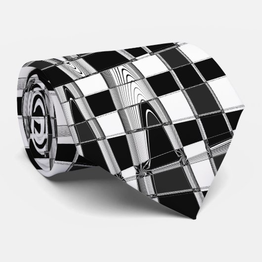 Optikhalsband Krawatte (Gerollt)