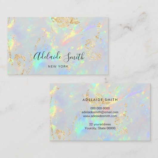 Optikkarte Visitenkarte (Vorne/Hinten)