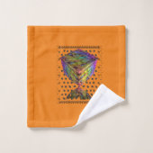 Optikwürfel Badhandtuch Set (Waschlappen)