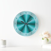 Optimale Illusion Aqua Clock Große Wanduhr (Zuhause)