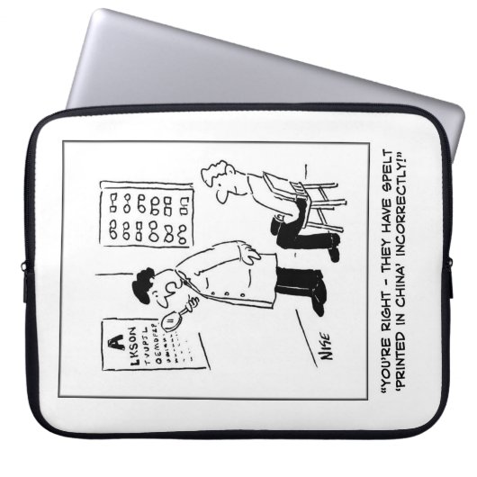 Optimale Karo, die an einer optischen Wandkarte sc Laptopschutzhülle (Vorderseite)