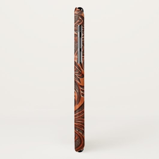 Optimale Ledertextur iPhone Gehäuse Case-Mate iPhone Hülle (Hinten/Links)