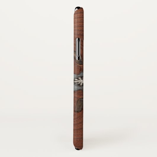 Optimale Ledertextur iPhone Gehäuse Case-Mate iPhone Hülle (Hinten/Rechts)