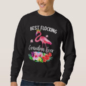 Optimale Optik für Flamingo Fan Sweatshirt (Vorderseite)