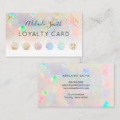 Optimale Textur der Treuekarte Visitenkarte (Vorne/Hinten)