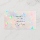 Optimale Textur der Treuekarte Visitenkarte (Rückseite)