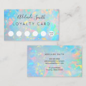 Optimale Textur der Treuekarte Visitenkarte (Vorne/Hinten)