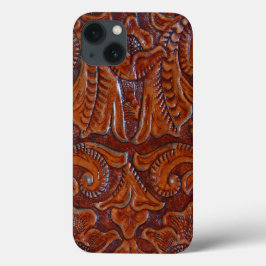 Optimaler LederDRUCKER im iPhone-Fall Cognac Brown Case-Mate iPhone Hülle