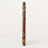 Optimales Leder Skull Textur iPhone Gehäuse Case-Mate iPhone Hülle (Hinten/Rechts)