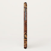 Optimales Leder Skull Textur iPhone Gehäuse Case-Mate iPhone Hülle (Hinten/Links)