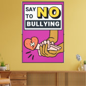 Optimales Zitat - Keine Schikanen Leinwanddruck (Insitu (Wohnzimmer))