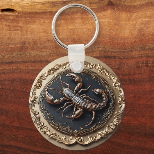 Optimieren Sie das Skorpion-Design mit Verzierten Schlüsselanhänger (Vorderseite)