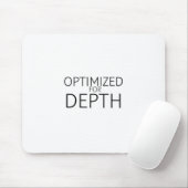 Optimiert für Tiefe Minimalistischer Technischer Mousepad (Mit Mouse)