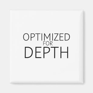 Optimiert für Tiefe Minimalistisches Technisches Magnet
