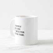Optimierte Synergielevel - Lustiger Feierabend bei Kaffeetasse (Vorderseite Links)