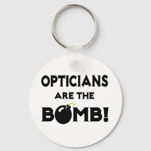 Optimiker sind die Bombe! Schlüsselanhänger