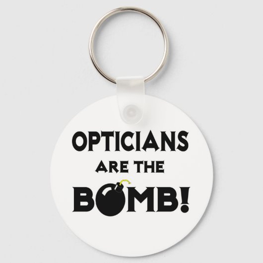 Optimiker sind die Bombe! Schlüsselanhänger (Vorderseite)