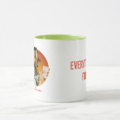 Optimismus - Alles ist gut Tasse (Zentrum)