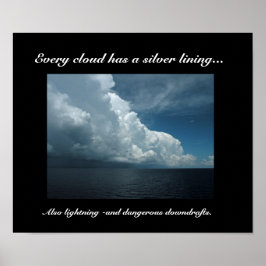 Optimismus Demotivations-Poster drucken Poster