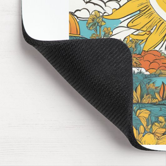 Optimismus Mousepad (Ecke)