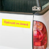 Optimist an Bord Autoaufkleber (Auf Lkw)