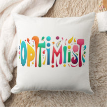 "Optimist Decorative Kissen, Wohngestaltung