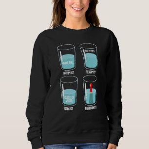 Optimist Pessimist Realist Bassoonist Funny Bassoo Sweatshirt