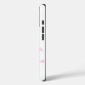 optimistisch, arrogant, zynisch, dankbar, ehrgeizi Case-Mate iPhone hülle (Rückseite / Links)