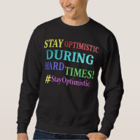 "OPTIMISTISCH BLEIBE" Niedliches Design. Jetzt kau