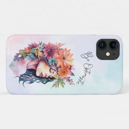 optimistisch sein Case-Mate iPhone hülle (Rückseite (Horizontal))