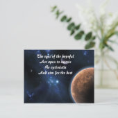 Optimistische Postkarten (Stehend Vorderseite)