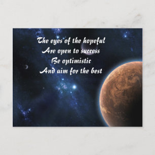 Optimistische Postkarten