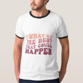 Optimistisches Ergebnis Grafisches T-Shirt (Vorderseite)