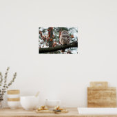 Optimistisches Schaf Poster (Küche)