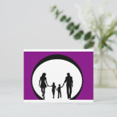 OPTION 2 ÄNDERN INC. POSTKARTE (Stehend Vorderseite)