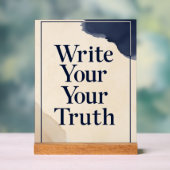 Option 2 schreiben acrylschild (Neutral)