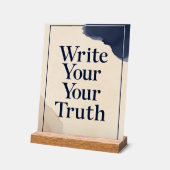 Option 2 schreiben acrylschild (Winkel)